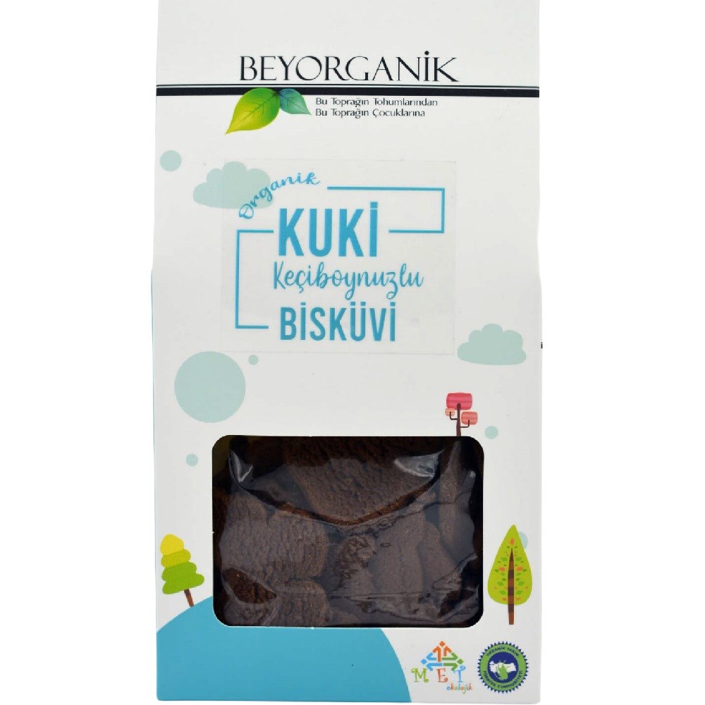 Beyorganik Organik Kuki Keçiboynuzu Bisküvi 120 gr 