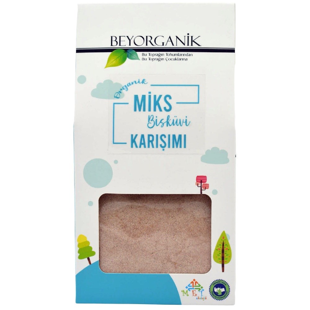 Beyorganik Organik Miks Bisküvi Karışımı 200 gr 