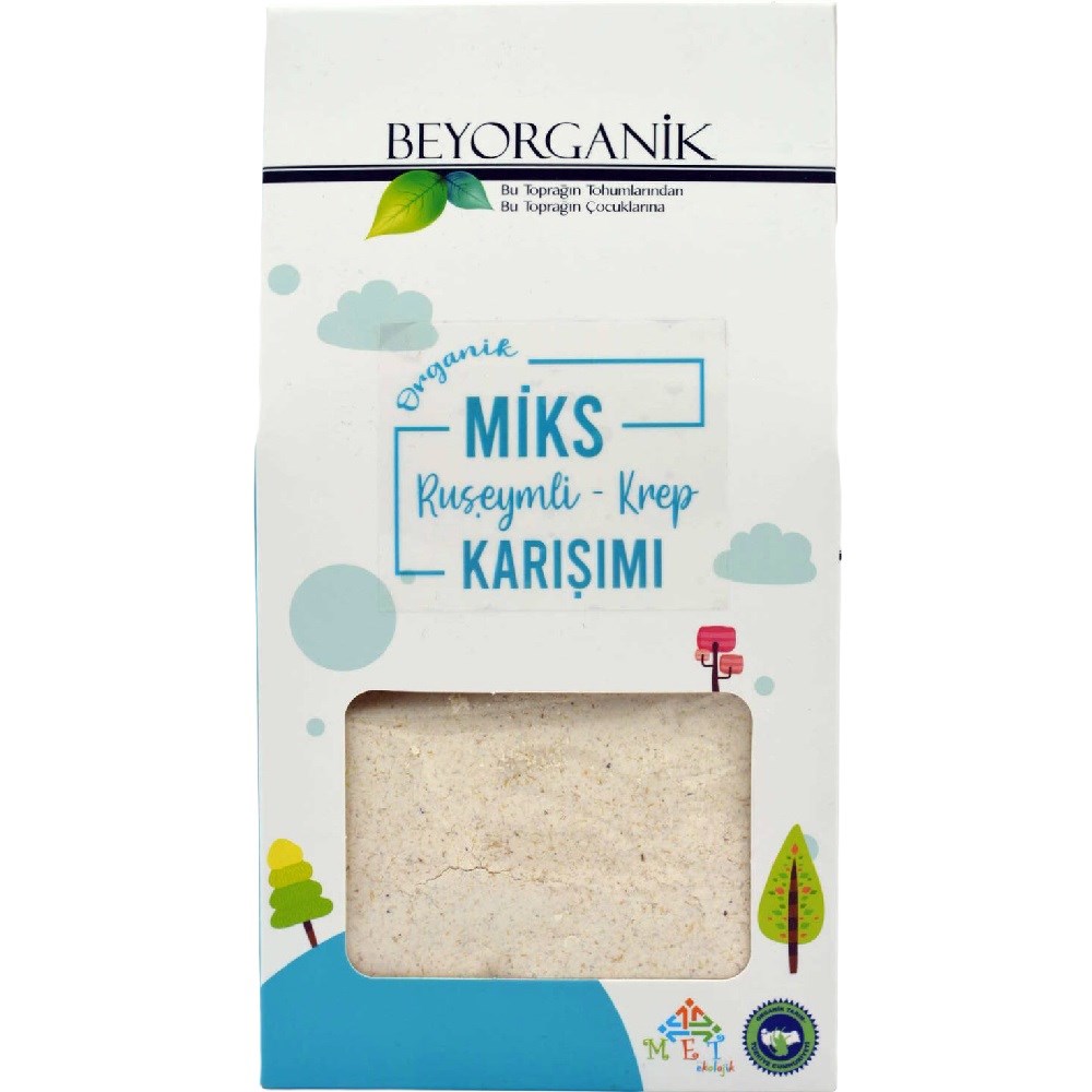 Beyorganik Organik Miks Ruşeymli Krep Karışımı 200 gr 
