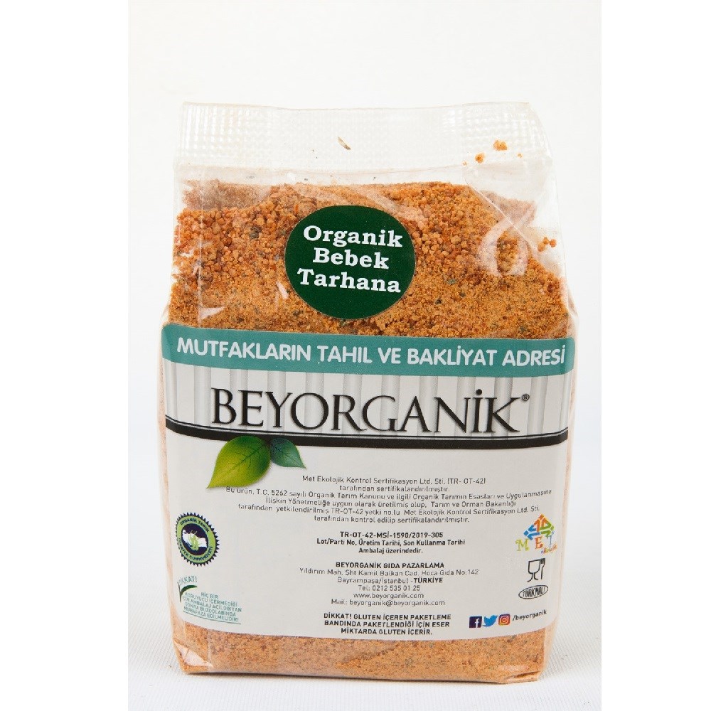 BEYORGANİK Organik Bebek Tarhanası 200 gr 