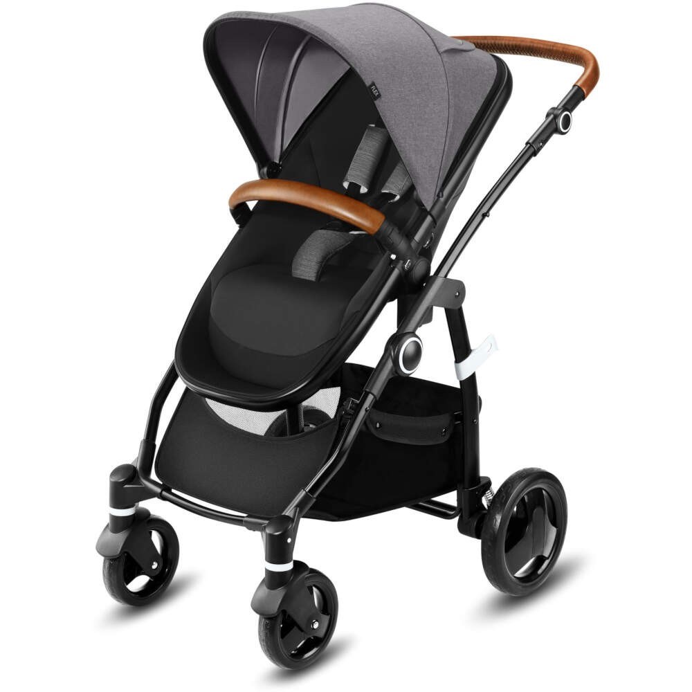 Cybex CBX Leotie Lux Bebek Arabası Carrycot Set - Comfy Grey Orjinal