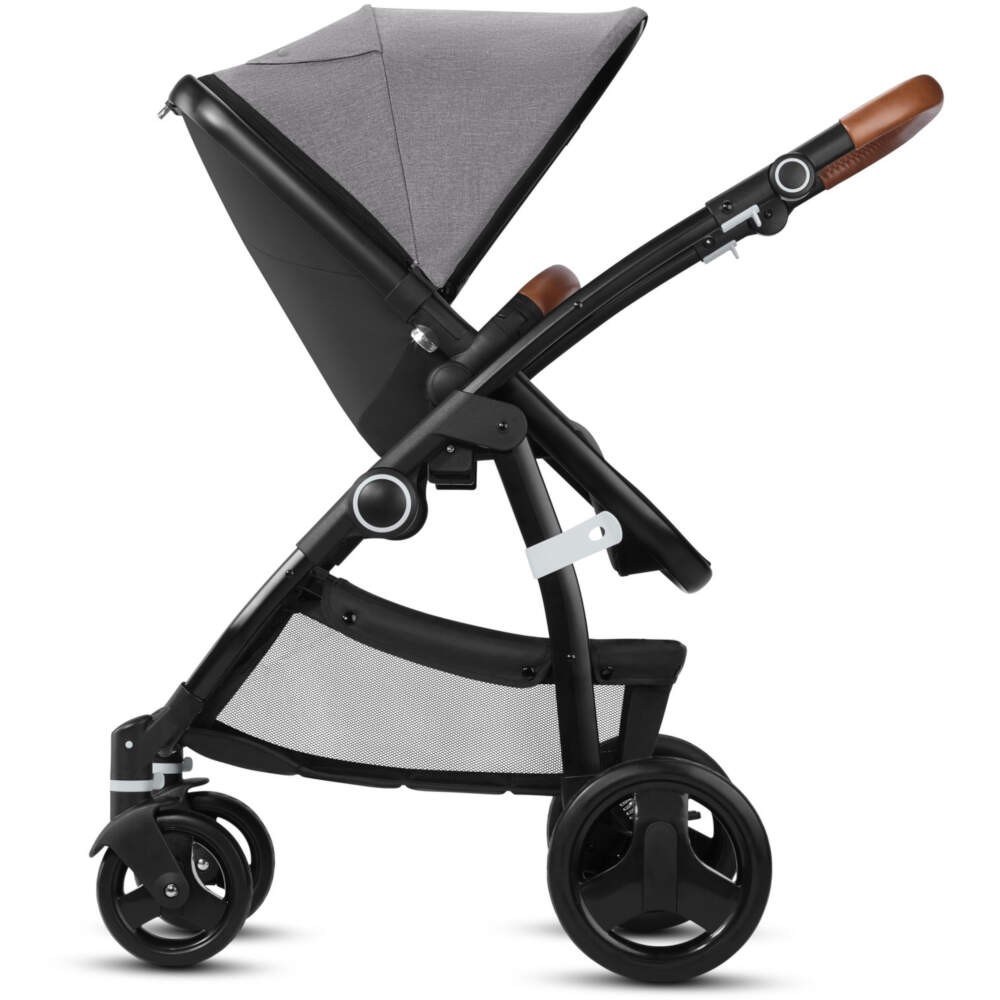 Cybex CBX Leotie Lux Bebek Arabası Carrycot Set - Comfy Grey Orjinal