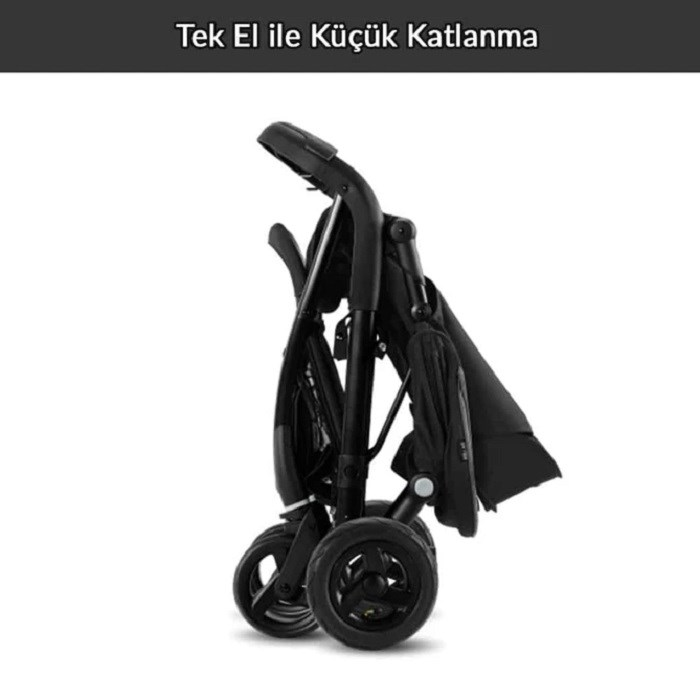 Cybex CBX Misu Air Bebek arabası Crunchy Red 
