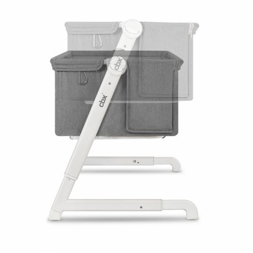 Cybex CBX Hubble Air Anne Yanı Beşik - Comfy Grey Orjinal