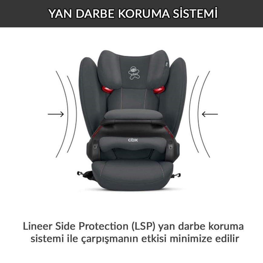 Cybex CBX Xelo 9-36 kg Oto Koltuğu - Orangy Grey Orjinal