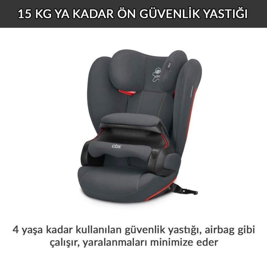 Cybex CBX Xelo 9-36 kg Oto Koltuğu - Orangy Grey Orjinal