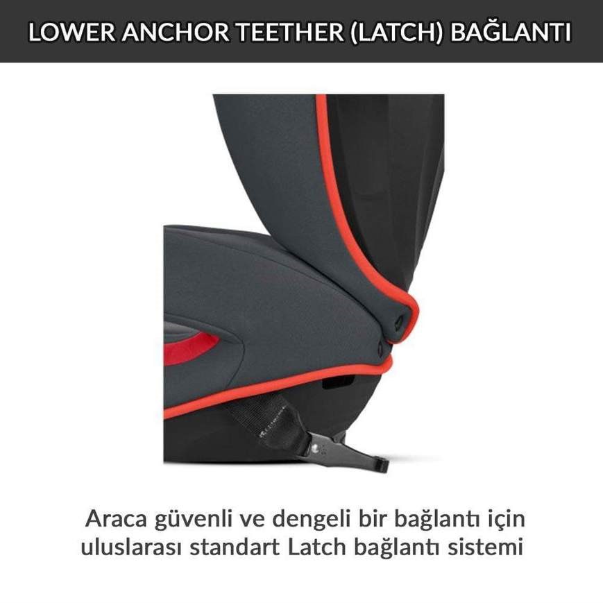Cybex CBX Xelo 9-36 kg Oto Koltuğu - Orangy Grey Orjinal
