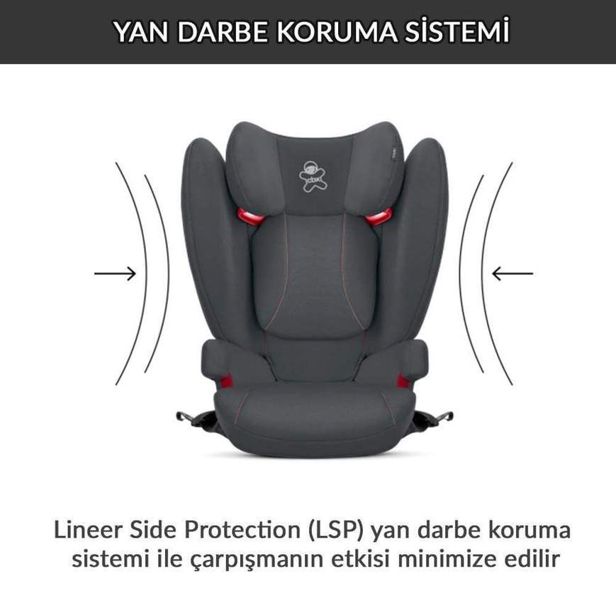 Cybex CBX Yari 15-36 kg Oto Koltuğu - Orangy Grey Orjinal