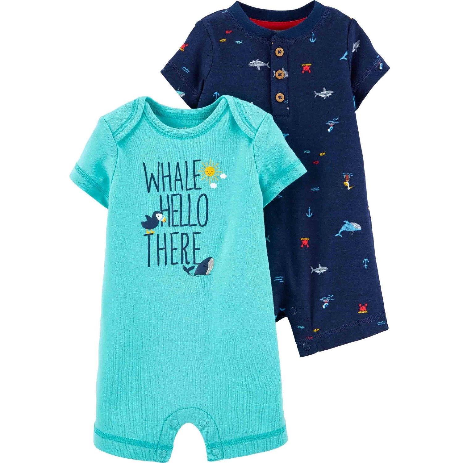 Carters Erkek Bebek Tulum 1pc Lacivert 18m 118g703