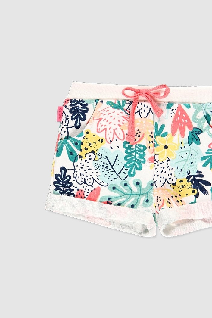 Boboli Yazlık Kız Çocuk Bermuda Şort Pembe
