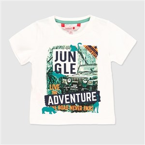Boboli Yazlık Erkek Penye Kısa Kol T-shirt