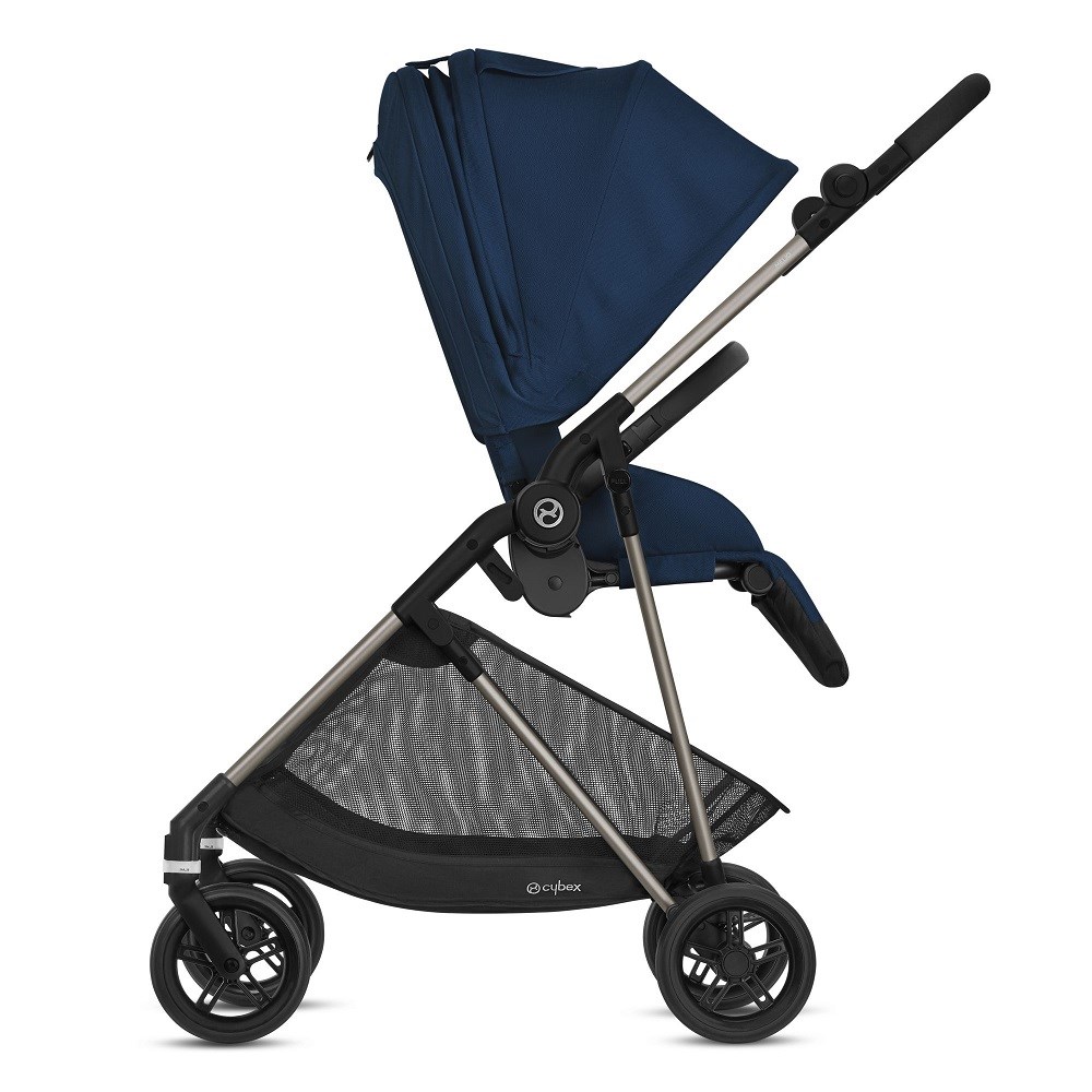 Cybex Melio Bebek Arabası Deep Black Orjinal