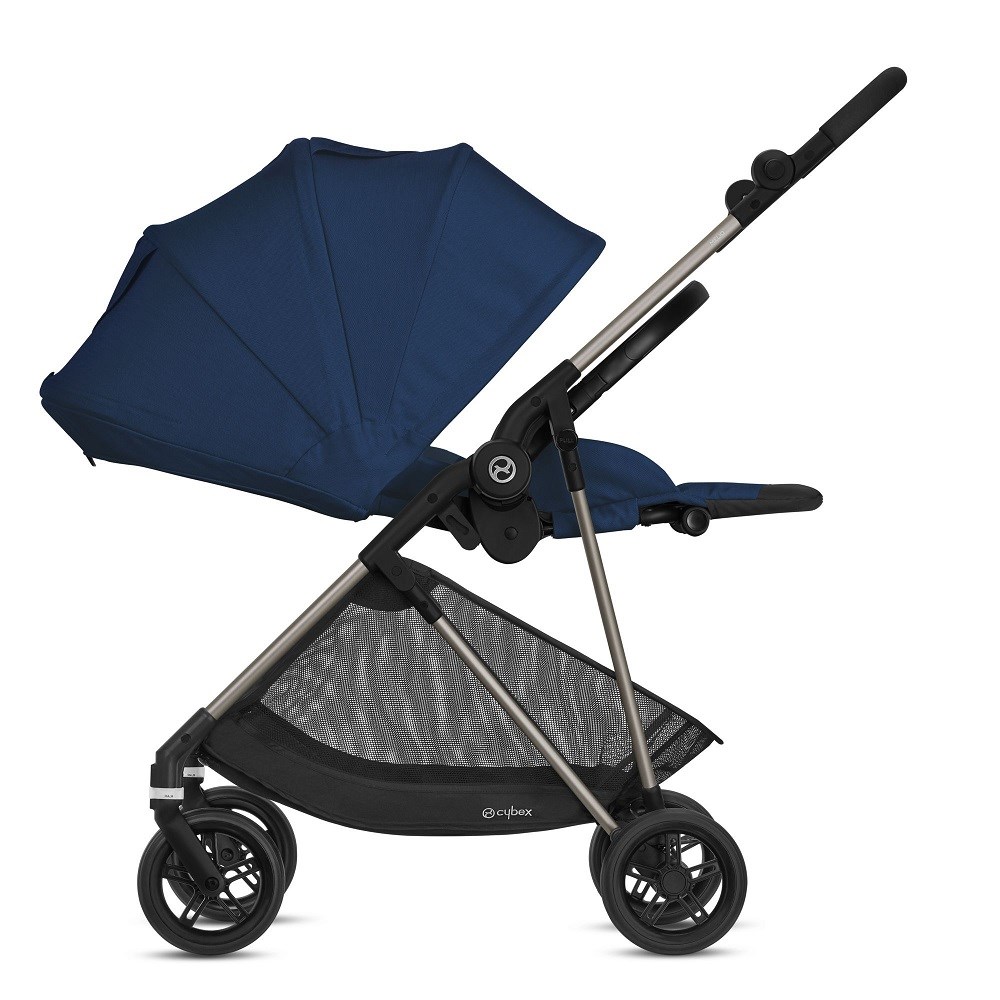 Cybex Melio Bebek Arabası Deep Black Orjinal