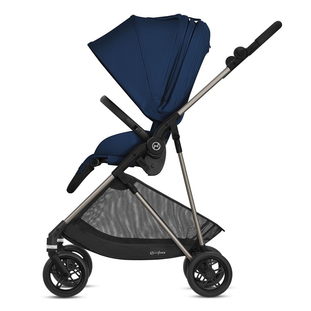 Cybex Melio Bebek Arabası Deep Black Orjinal