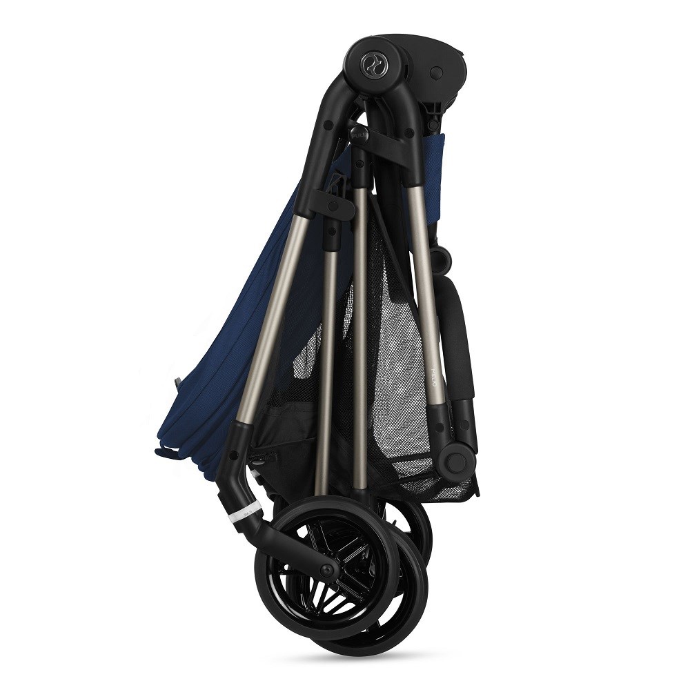 Cybex Melio Bebek Arabası Deep Black Orjinal