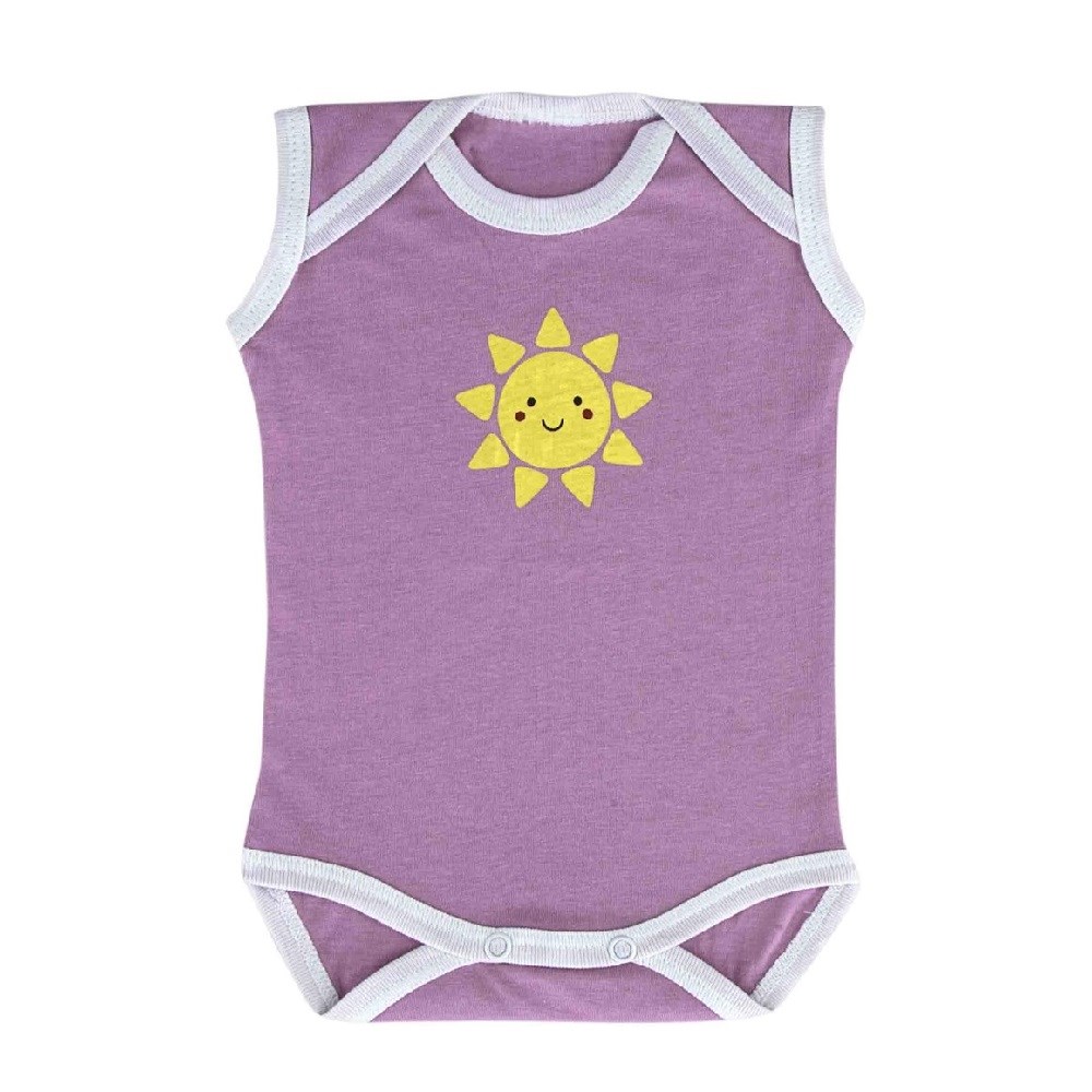 Sunshine Bebek Kolsuz Body Pembe