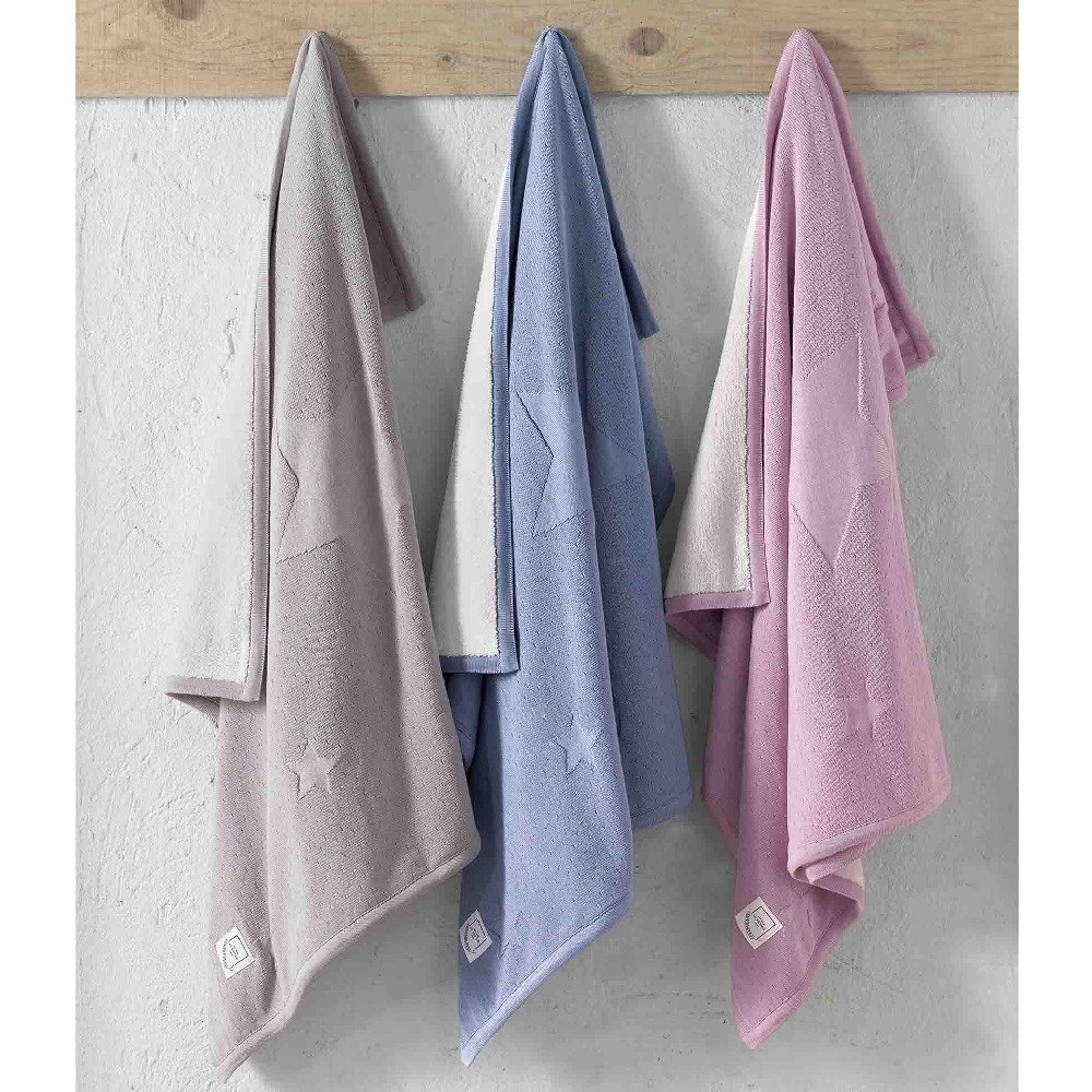 Miespiga Bebek Örme Battaniye 80x100 cm Pembe