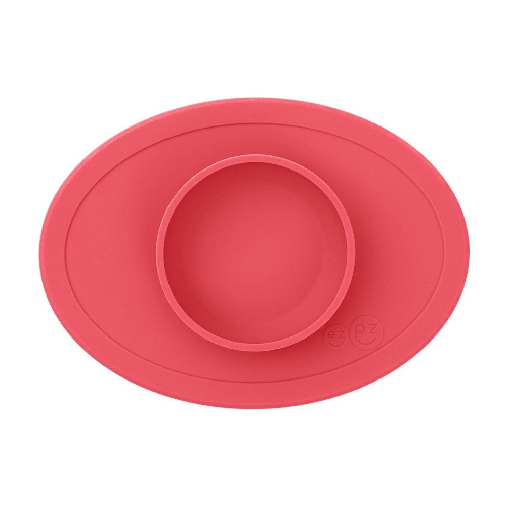 EZPZ Tiny Bowl Mercan / Orjinal Silikon Kase+Mat Orjinal