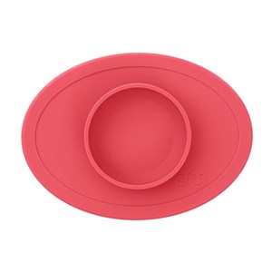 EZPZ Tiny Bowl Mercan / Orjinal Silikon Kase+Mat