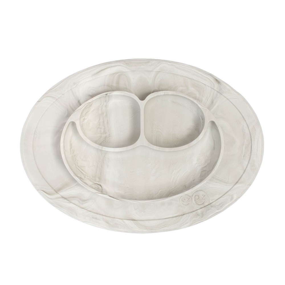 EZPZ Mini Mat Marble / Orjinal Silikon Tabak+Mat Orjinal