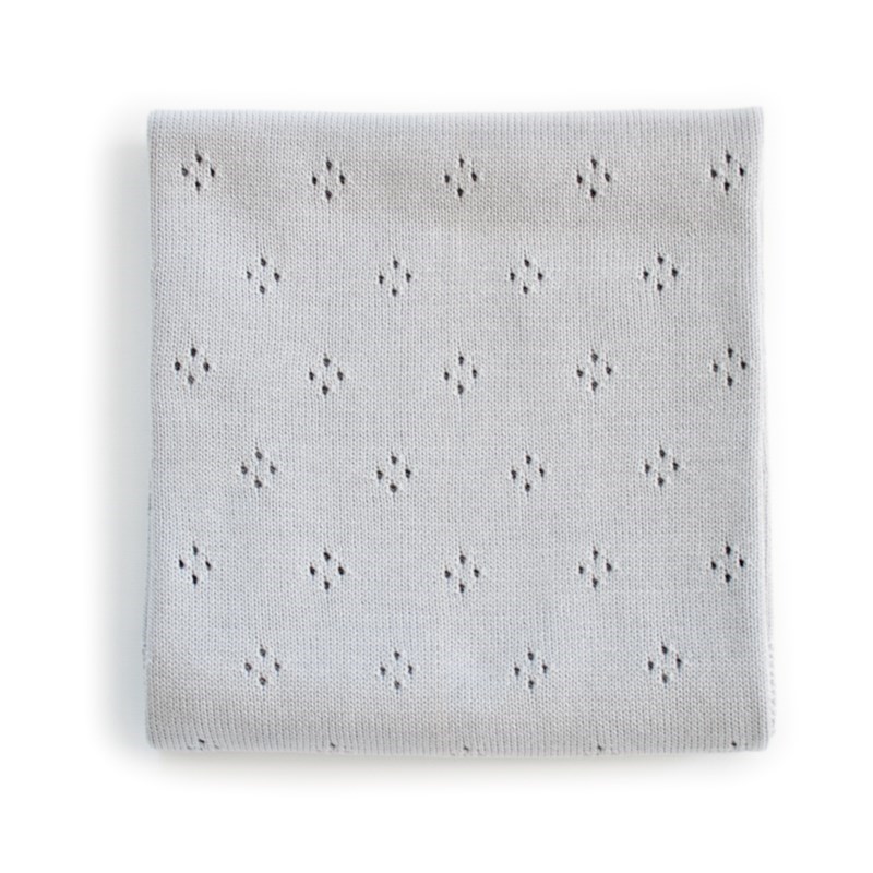 Funnababy Triko Battaniye Fiore 75 x 110 cm Gri