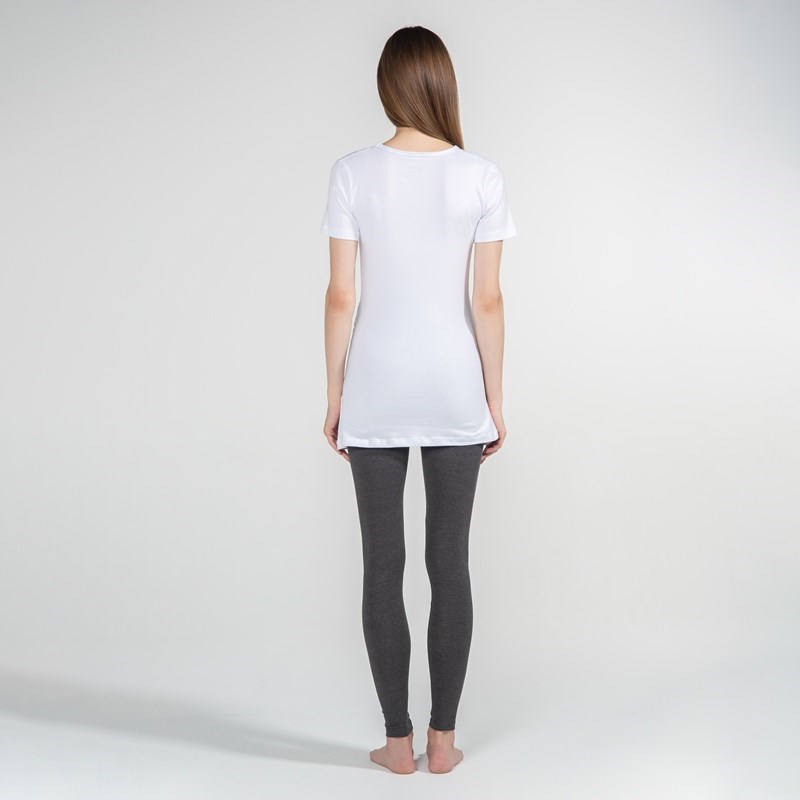 Funnamamma V Yaka Hamile Tshirt Antonia Beyaz