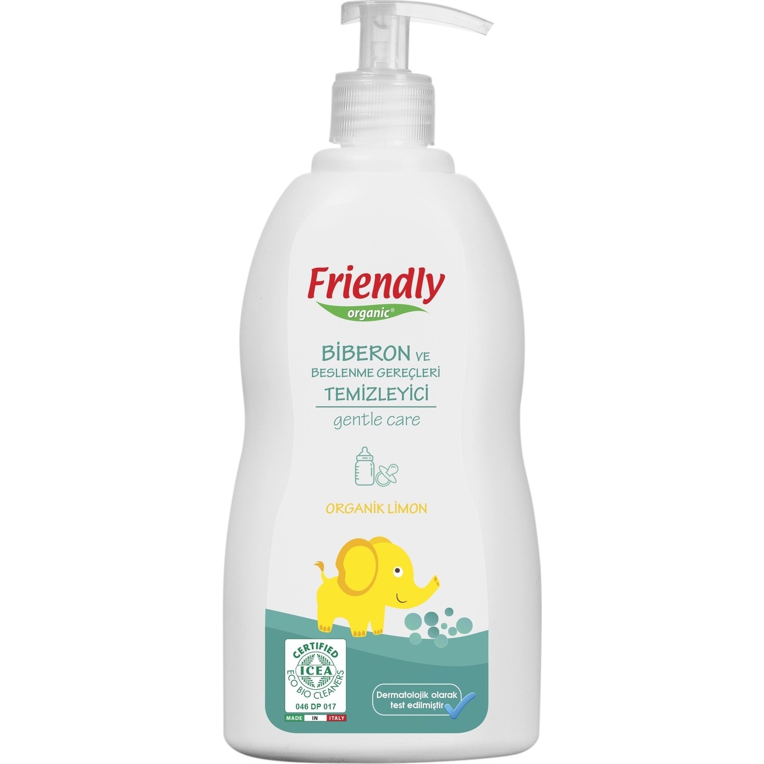 Friendly Biberon ve Beslenme Gereçleri Temizleyici Organik Limon 500 ml Orjinal