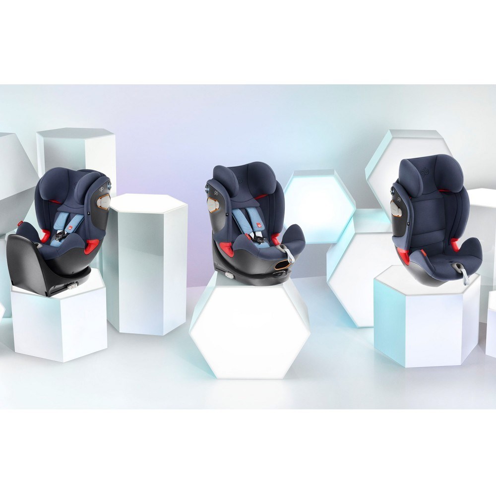 Cybex GB Uni All Velvet 0-36 kg İsofixli Oto Koltuğu Black Black Orjinal