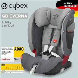 Cybex GB Everna Fix 9-36 kg İsofixli Oto Koltuğu London Grey