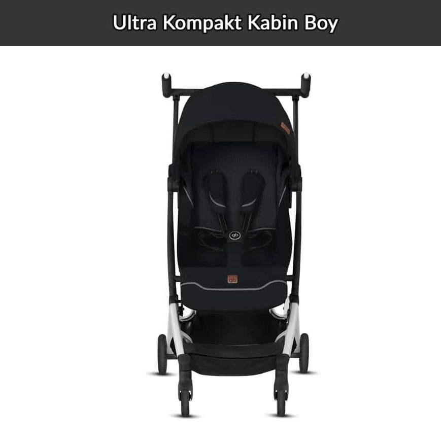 Cybex GB POCKIT PLUS All City Kabin Boy Bebek Arabası Velvet Black Orjinal
