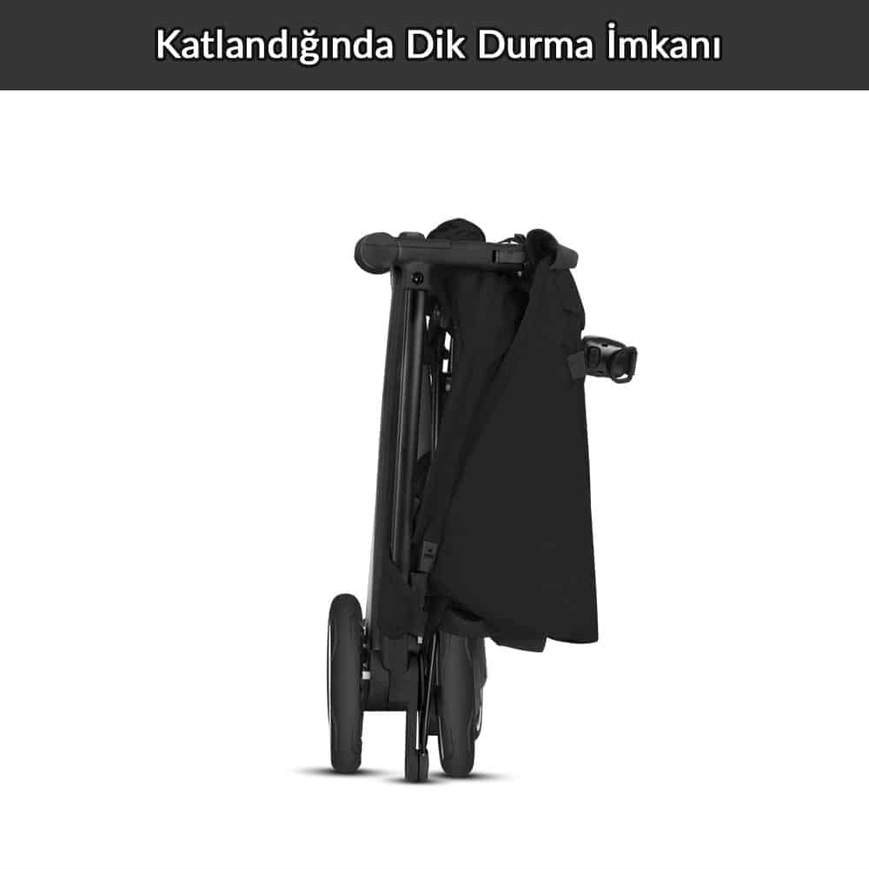 Cybex GB POCKIT PLUS All City Kabin Boy Bebek Arabası Velvet Black Orjinal