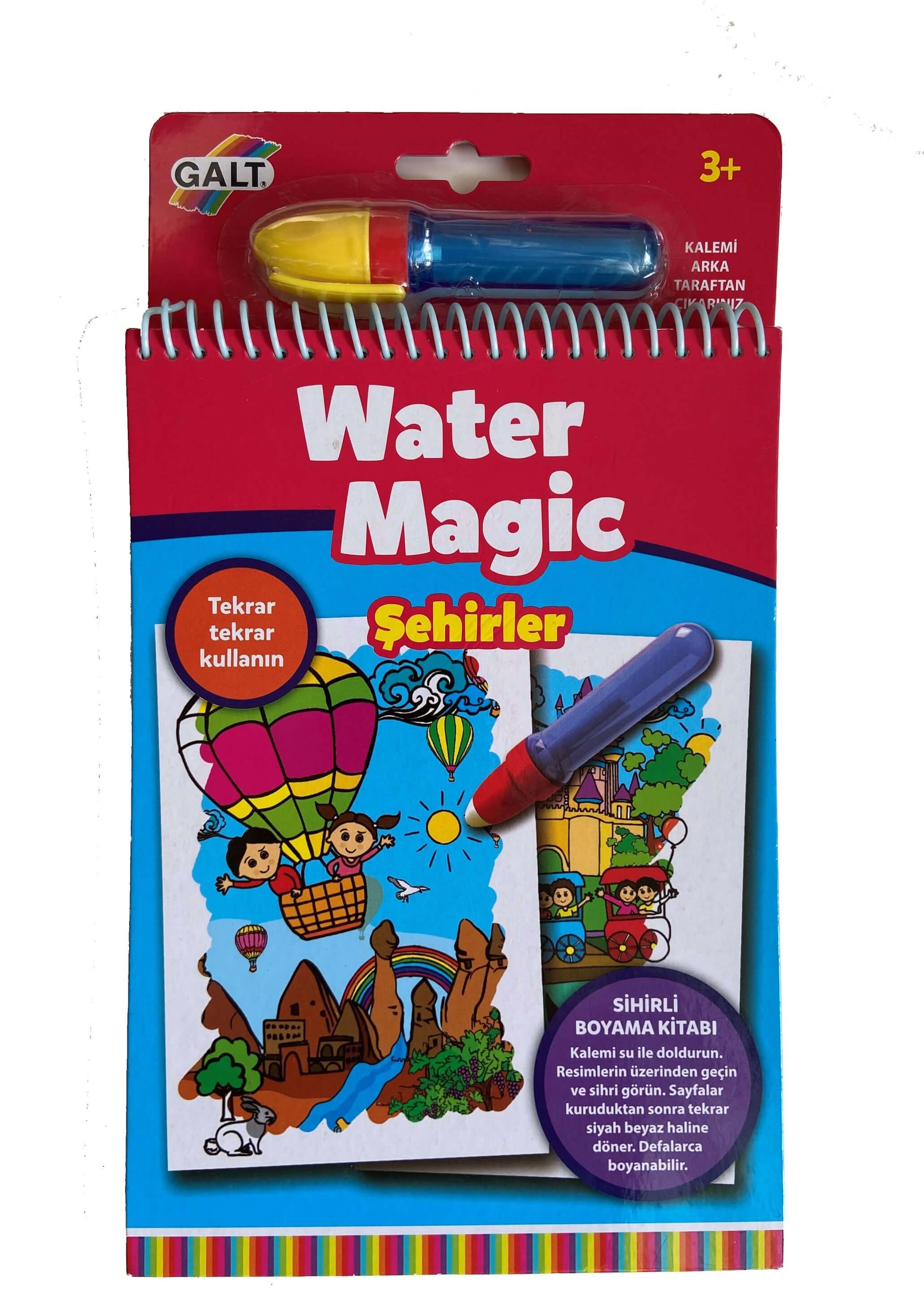 Galt Water Magic Sihirli Kitap Şehirler 