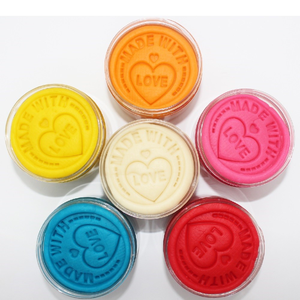 ChildGen Play Dough Oyun Hamuru 6'lı Küçük Boy Set 125gr x 6 Orjinal