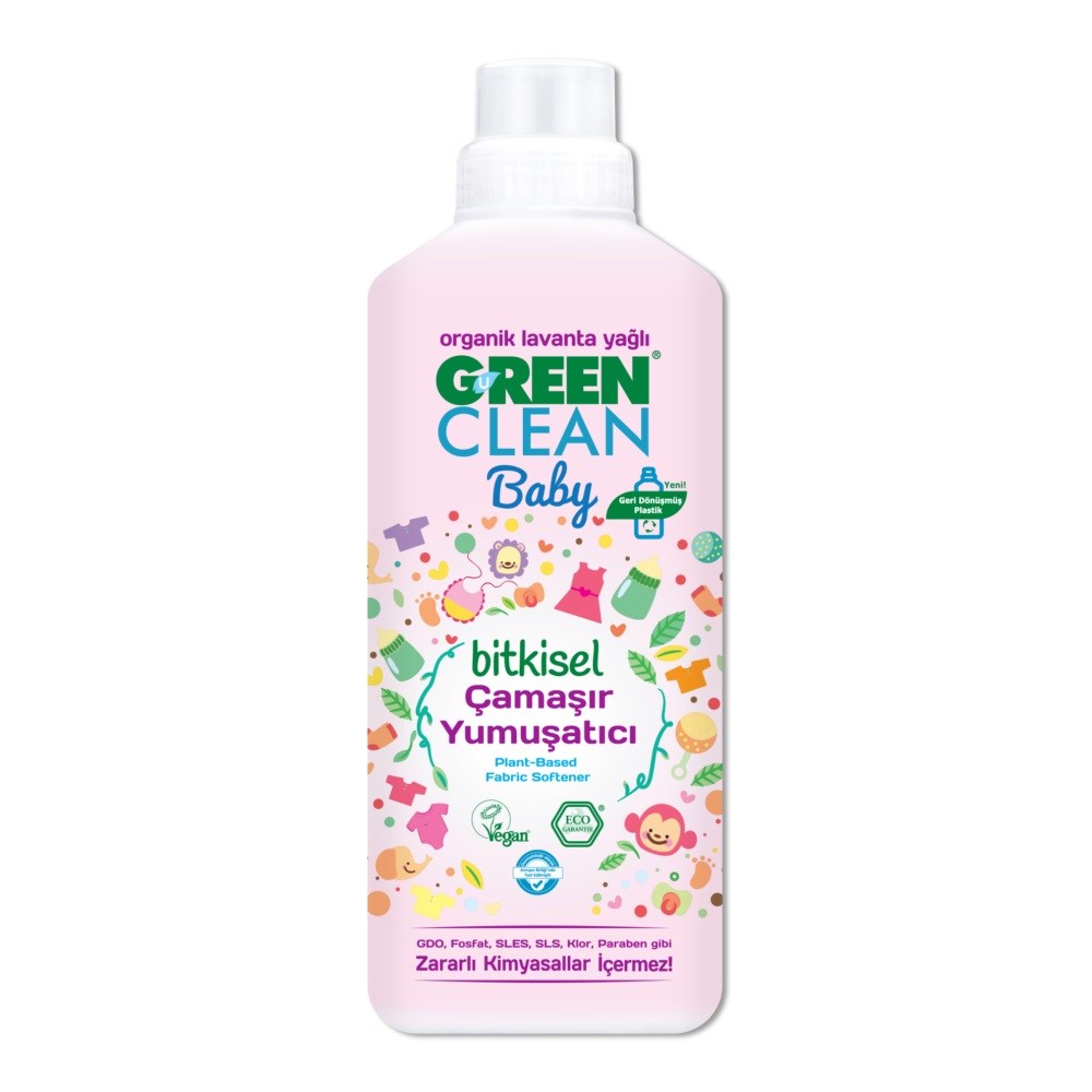 U Green Clean Bebek Bitkisel Çamaşır Yumuşatıcısı 1000 ml 