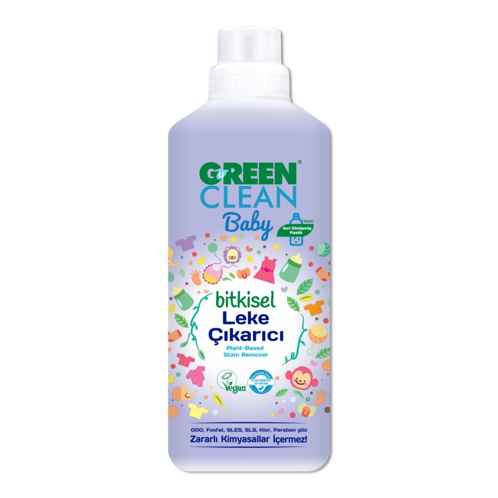 U Green Clean Vegan Bebek Bitkisel Leke Çıkarıcı 1000 ml 