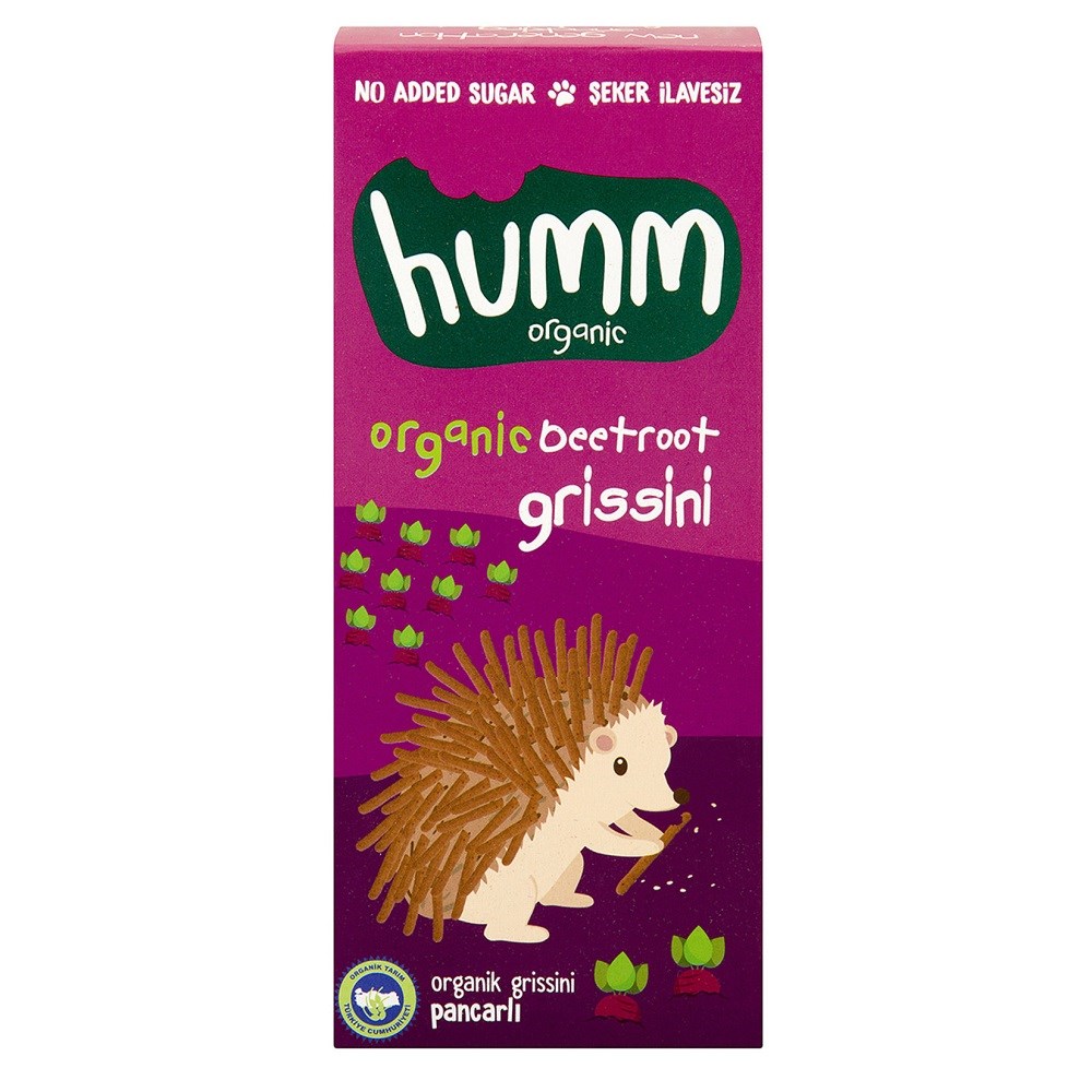 Humm Organik Grissini Pancarlı 75 gr 