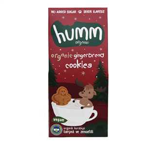 Humm Organik Kurabiye Tarçınlı ve Zencefilli 55 gr