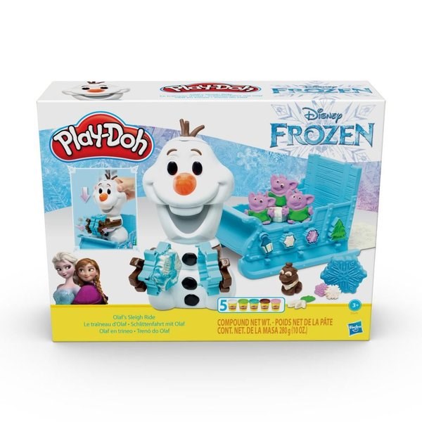 Play Doh Disney Olaf'ın Kızağı Orjinal