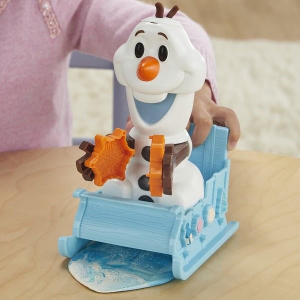 Play Doh Disney Olaf'ın Kızağı Orjinal