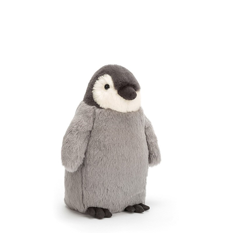 Jellycat Percy Penguen Medium Uyku Arkadaşım 24 cm Gri