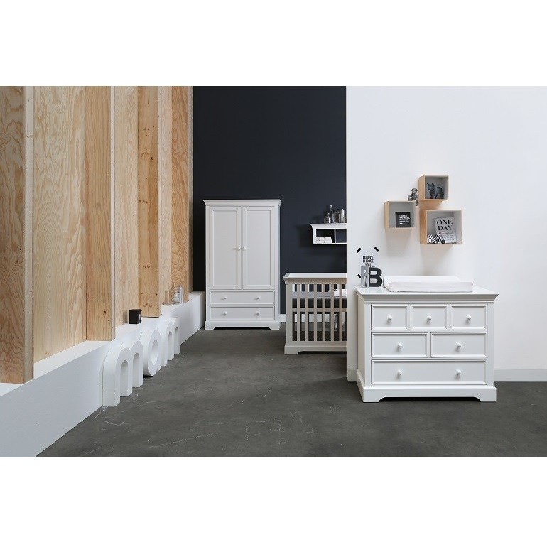 Kidsmill Marseille White Cot Bed Be ik 70x140 cm Orjinal