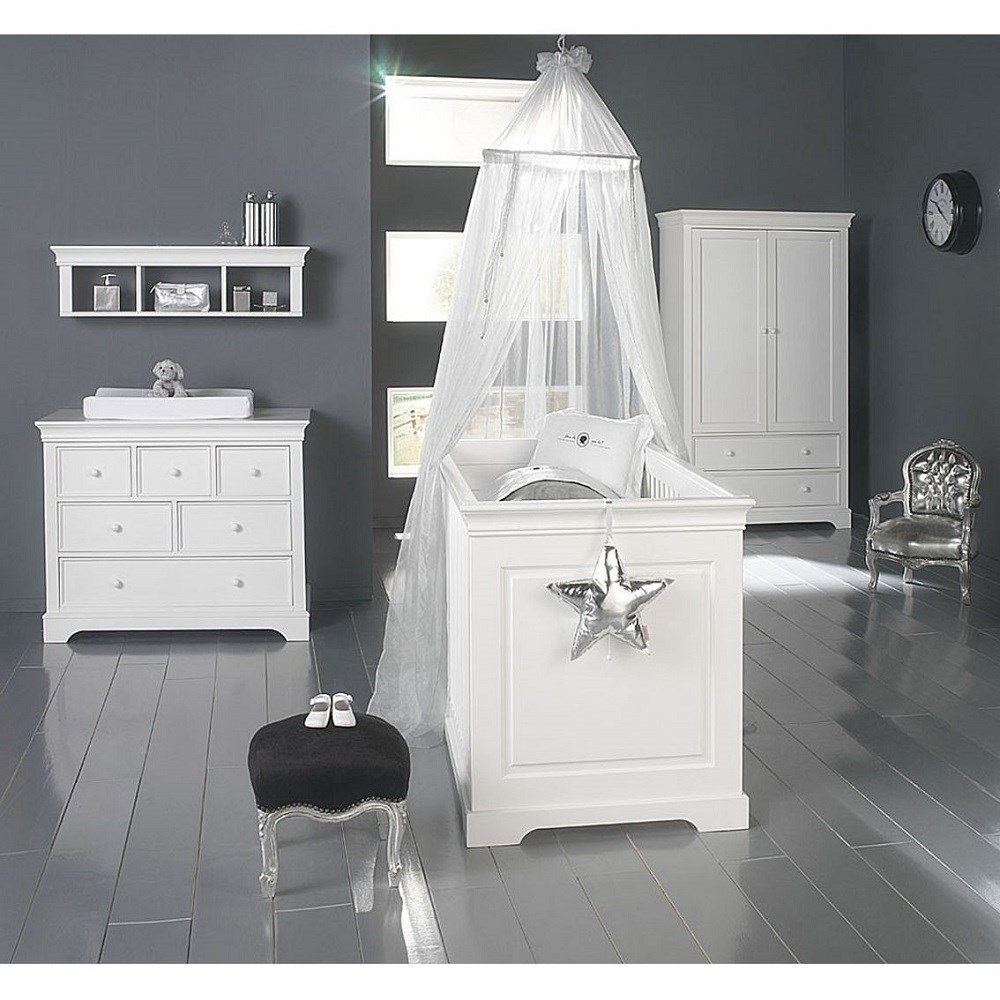 Kidsmill Marseille White Cot Bed Be ik 70x140 cm Standart Bebekhouse da
