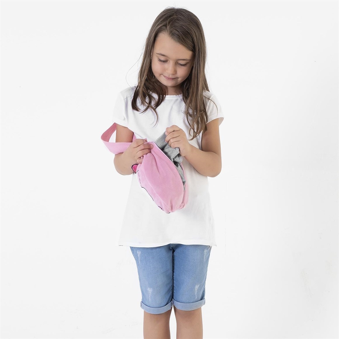 Kral Şakir Lisanslı Kapşonlu S-shirt - Canan Gri