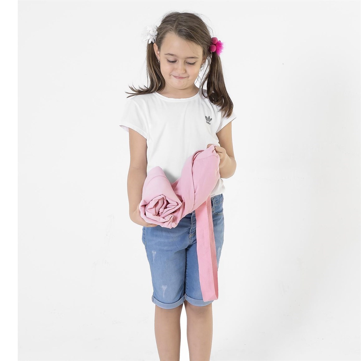 Kral Şakir Lisanslı Kapşonlu S-shirt - Canan Pembe