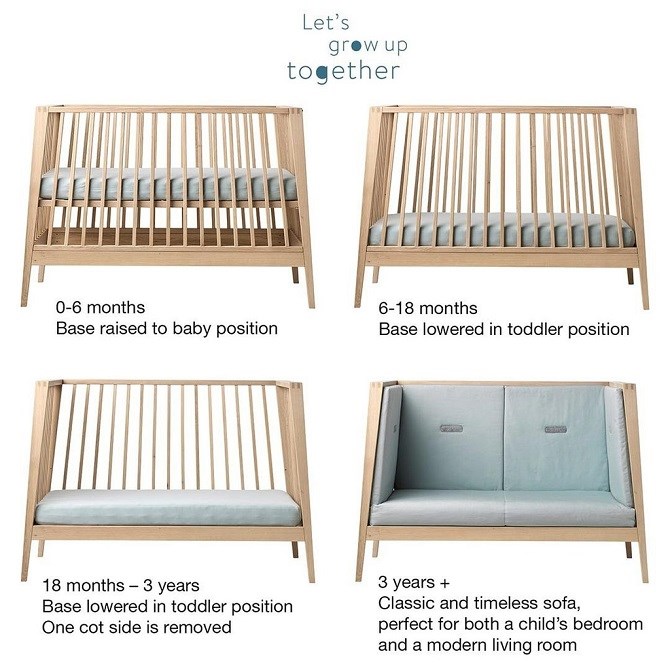 Leander Linea Beşik White Orjinal