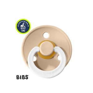 Bibs Colour Bebek Doğal Kauçuk Emzik Vanilla Night 0-6 Ay