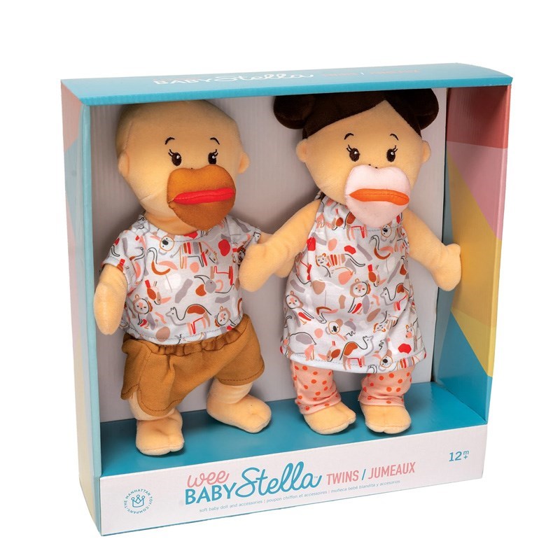 Manhattan Toy Baby Stella İkizler Oyuncak Bebek Orjinal