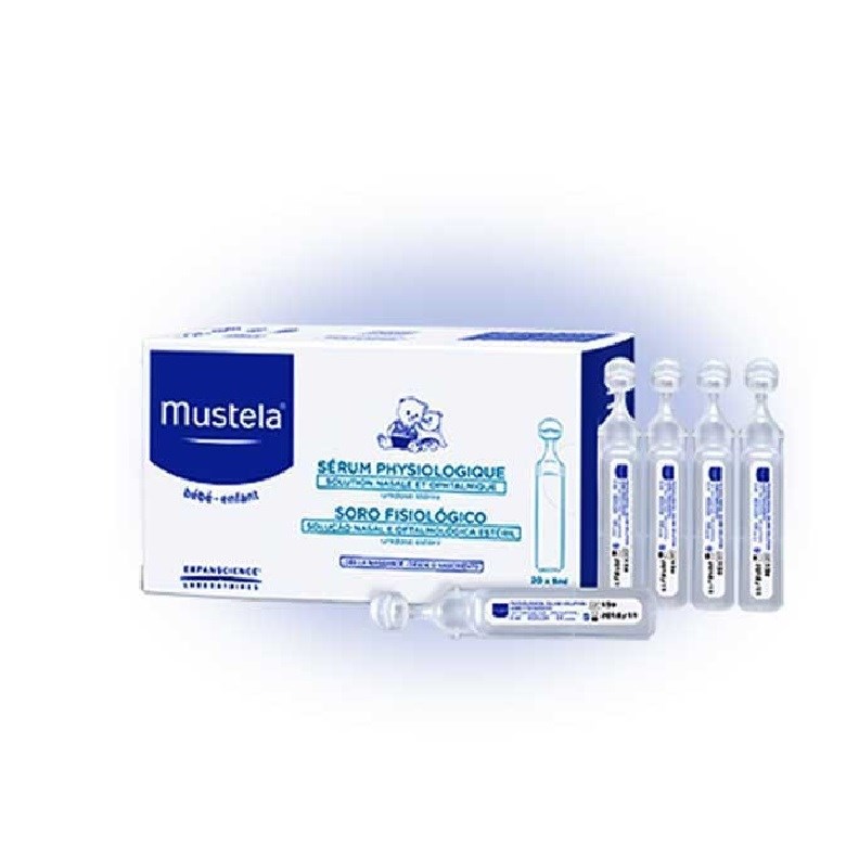 Mustela Serum Fizyolojik 5 ml 20'li paket Orjinal
