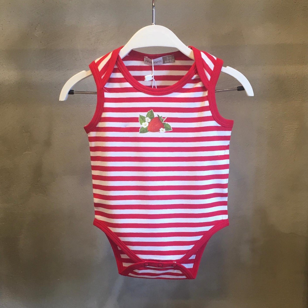 Ninni Minni Bebek Penye Body Kırmızı
