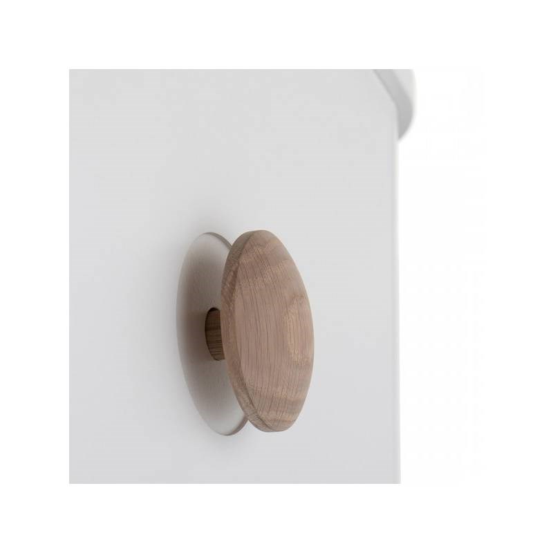 Oliver Furniture Bebek Odası Şİfonyer 6 Çekmece White/Oak Orjinal